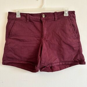 AEO Twill Midi Shorts